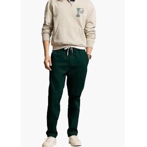 Relaxed Tapered Drawstring Stretch Twill ChinosPolo Ralph Lauren XXL Green